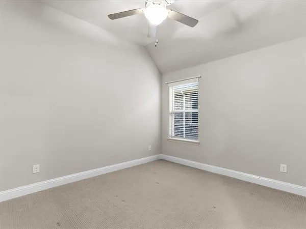 a view of a livingroom with a flat screen tv