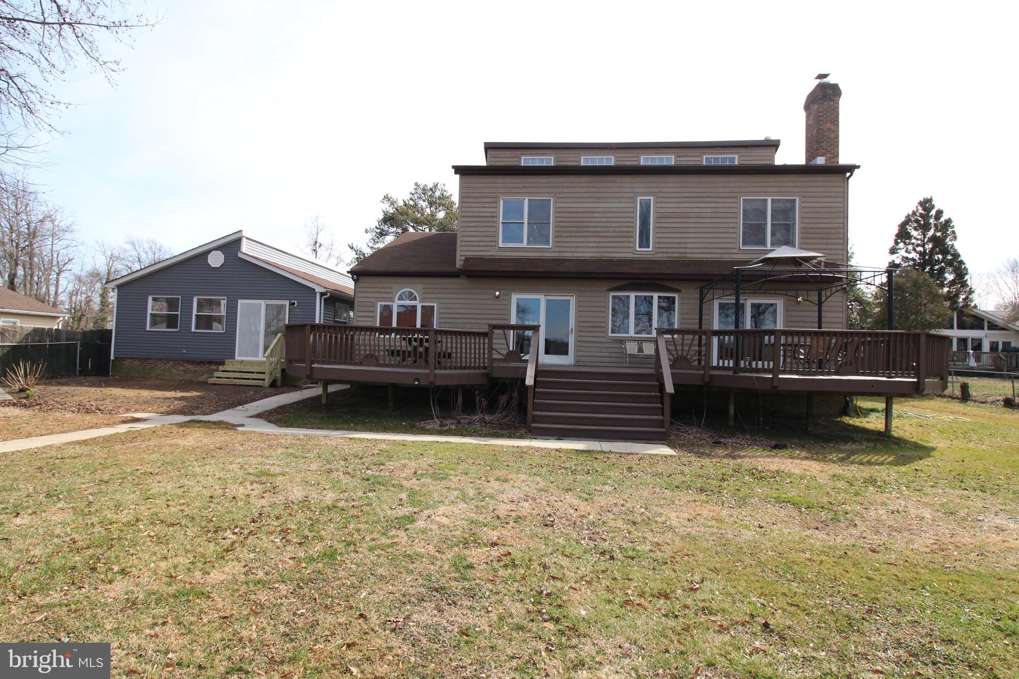 4018 Briar Point Road Baltimore, MD 21220 - Photo 36 of 56 Rear of house facing the water