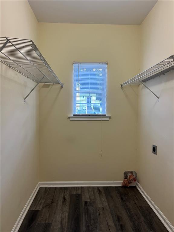 2705 Waymar Drive Southwest Marietta, GA 30008 - Photo 28 of 28 a view of a room with rack on the wall and a window