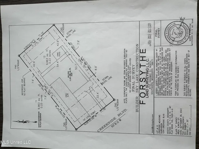 $423,000 | 1254 Creekside Lane, Hernando, MS 38632