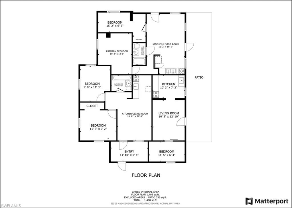 3132 Francis Avenue Naples, FL 34112 - Photo 23 of 23 a picture of a bathroom with a shower