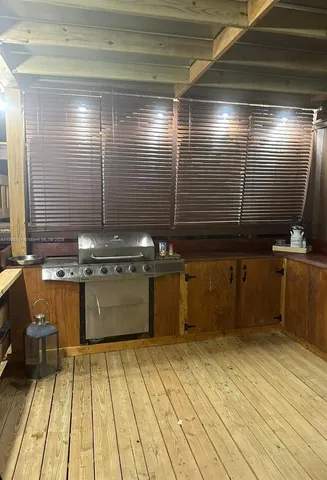 a room with gym equipment