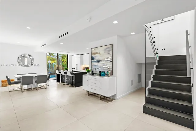 a view of entryway and hall