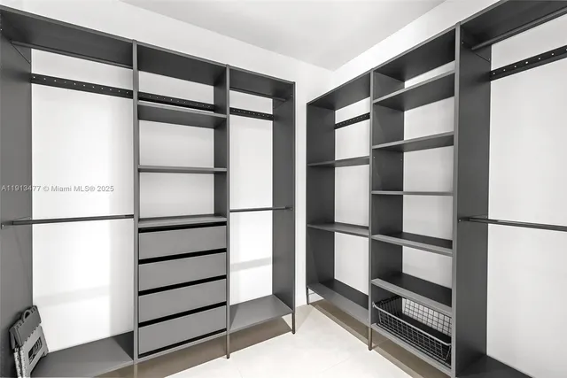 a room with a couch and a window