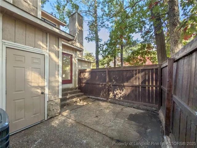 a view of outdoor space and deck