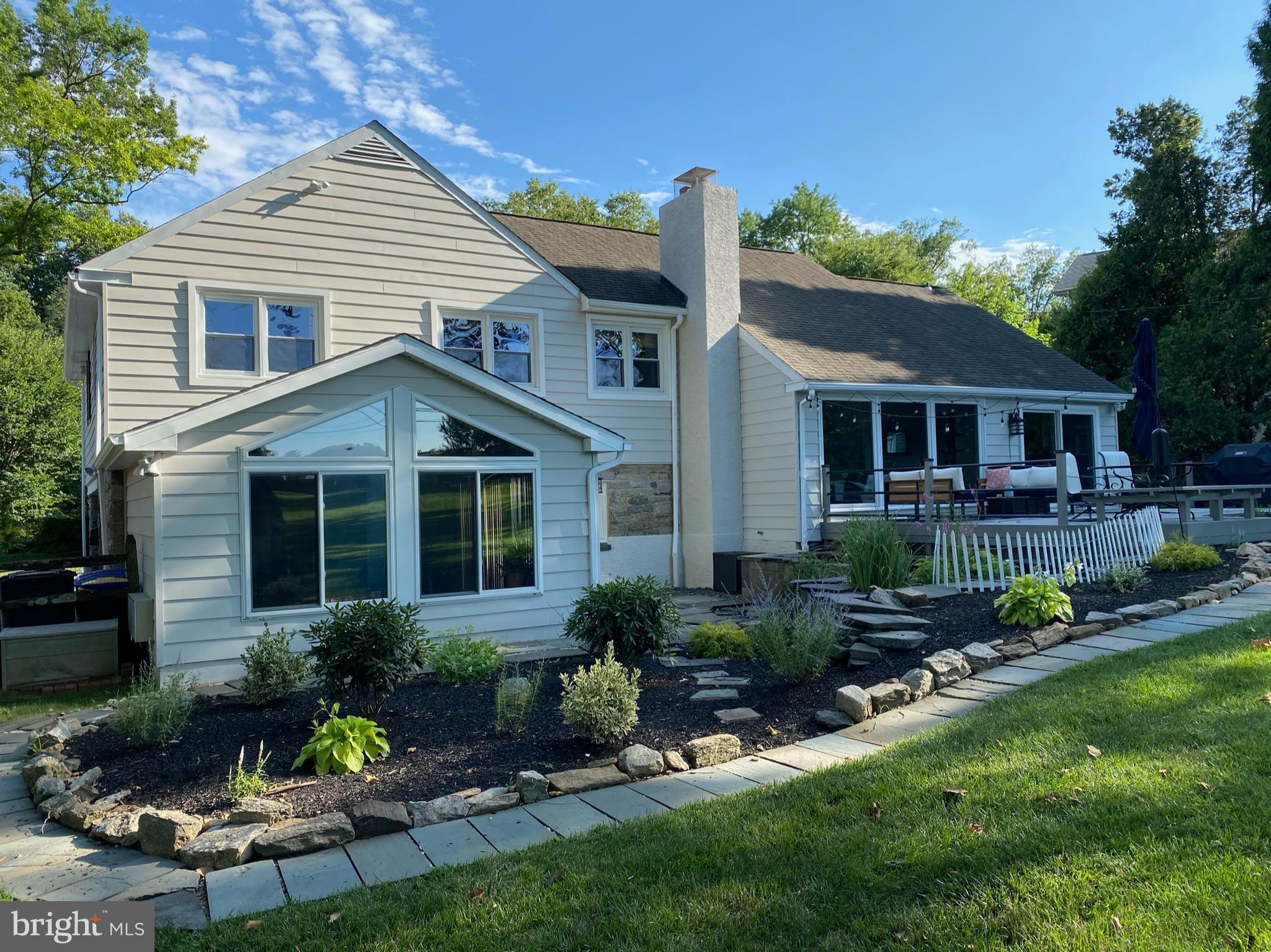 430 Clairemont Road Villanova, PA 19085 - Photo 26 of 35 Rear Exterior