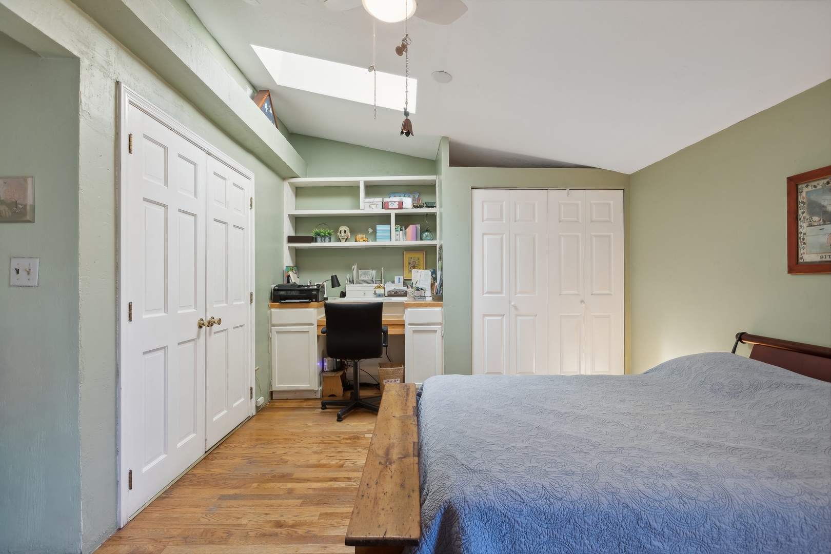 21368 West Pepper Road Lake Zurich, IL 60047 - Photo 11 of 24 a bedroom with a bed and a desk
