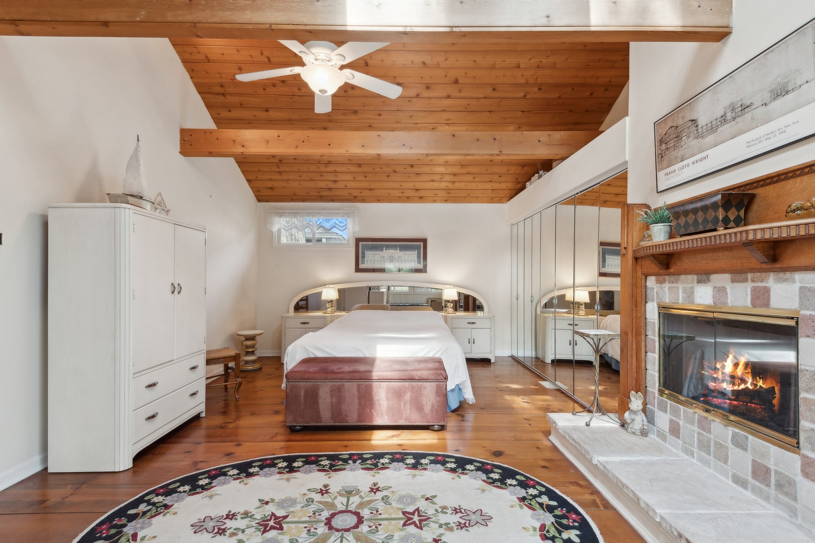 21368 West Pepper Road Lake Zurich, IL 60047 - Photo 15 of 24 a room with furniture and a fireplace