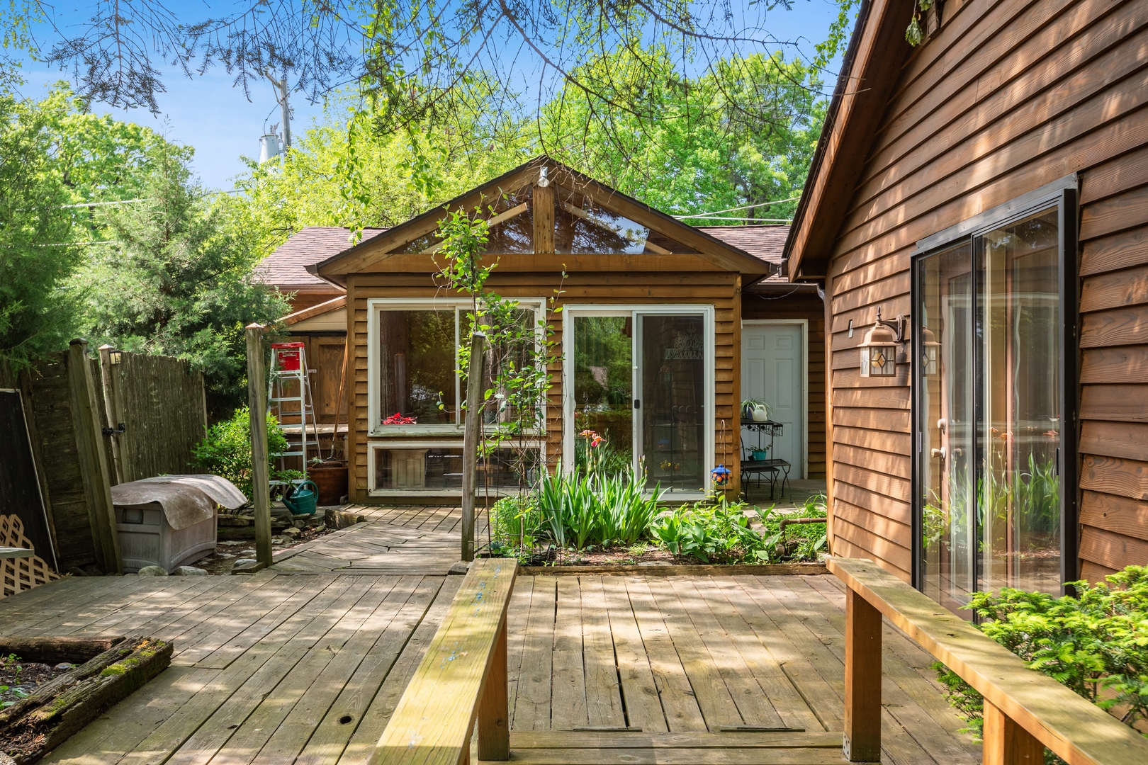 21368 West Pepper Road Lake Zurich, IL 60047 - Photo 24 of 24 a front view of a house with garden