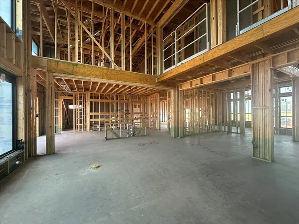 a view of an indoor building