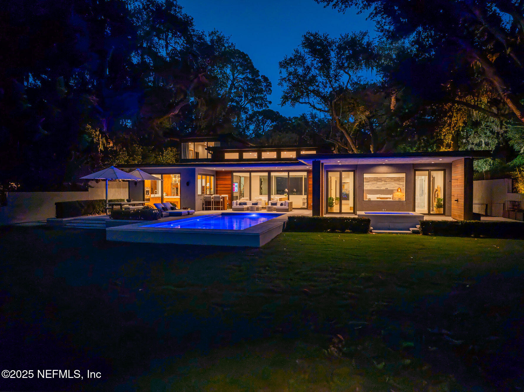842 Fruit Cove Road St. Johns, FL 32259 - Photo 74 of 100 a front view of a house with a garden