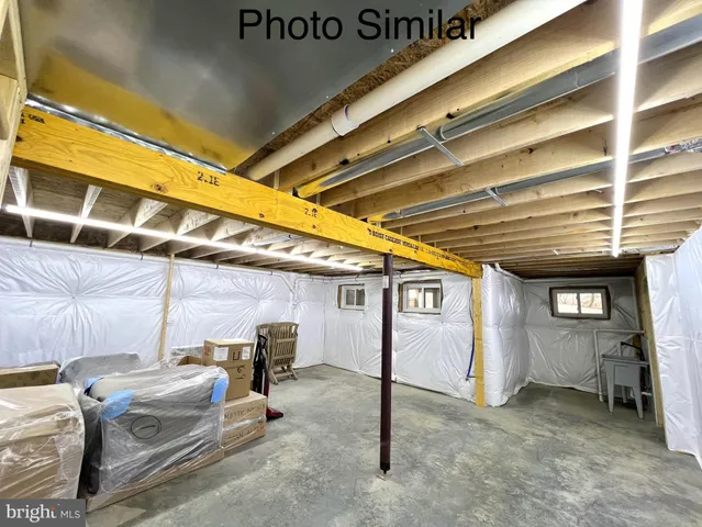 a view of a room with storage and utility