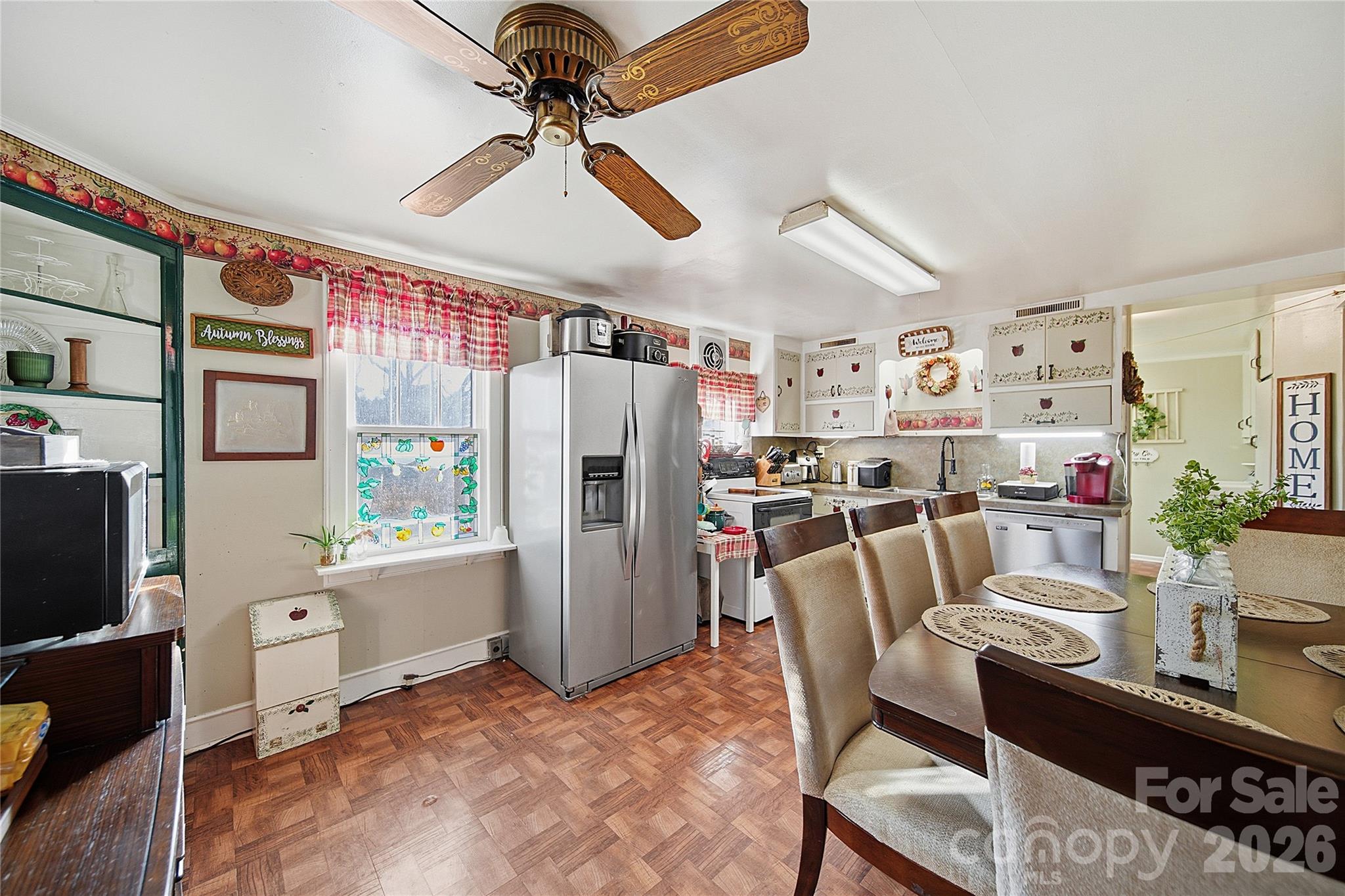 35 Boyden Street Badin, NC 28009 - Photo 19 of 36 a living room with furniture and a flat screen tv