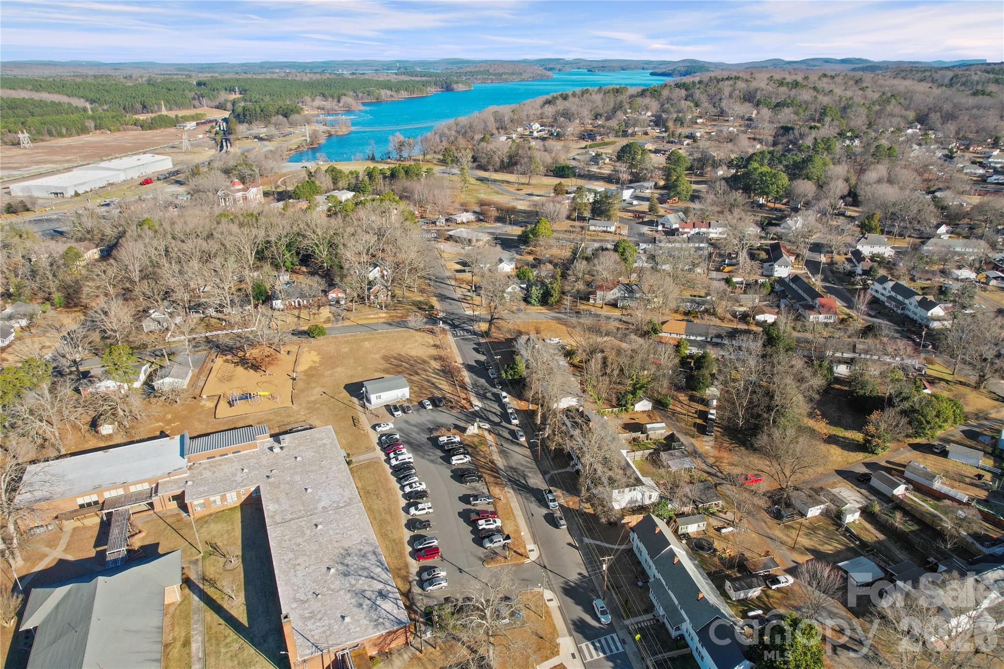 35 Boyden Street Badin, NC 28009 - Photo 35 of 36 an aerial view of residential building and parking space