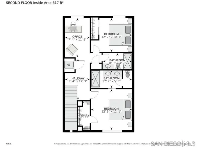 a picture of a bench in front of door