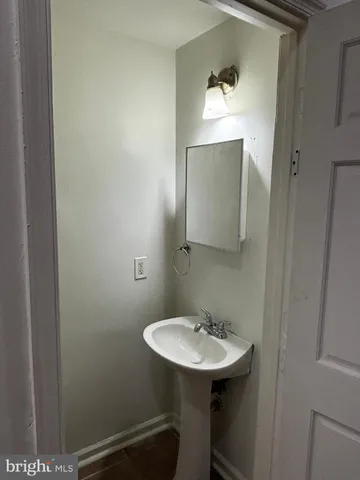 a view of empty room