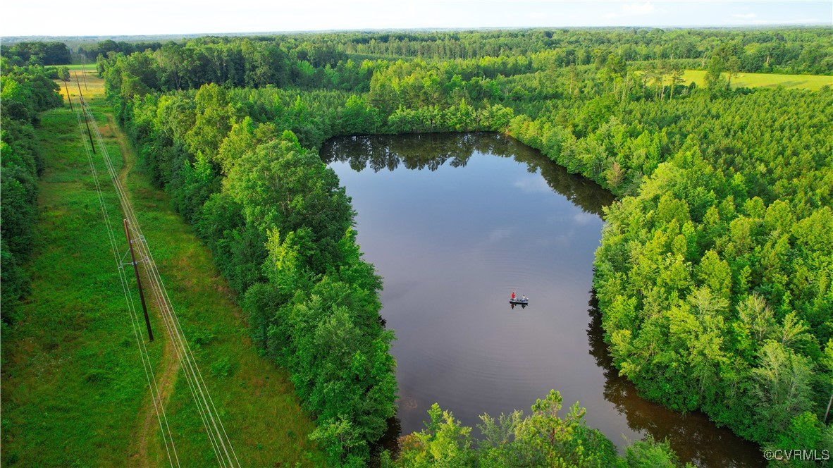 878 Dusty Road Crewe, VA 23930 - Photo 8 of 50 a view of a lake with a yard