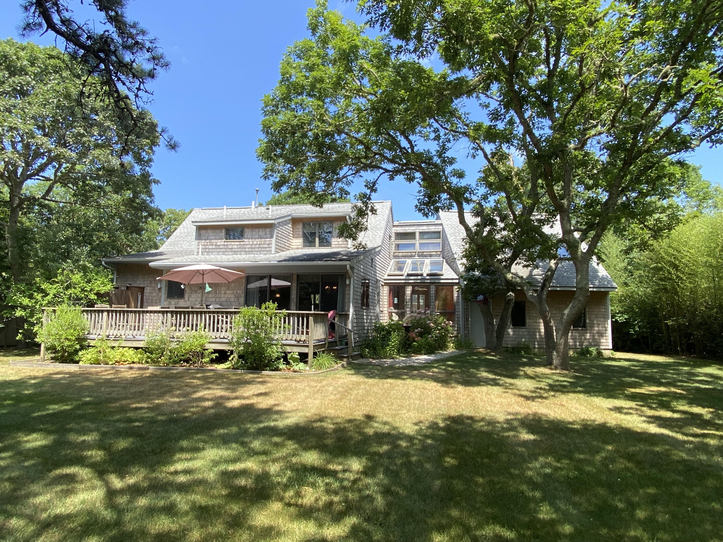 54 Marthas Road Edgartown, MA 02539 - Photo 4 of 30 a view of house with yard