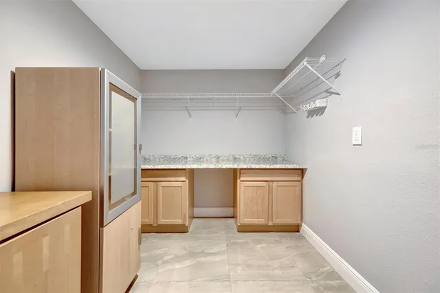 a view of walk in closet