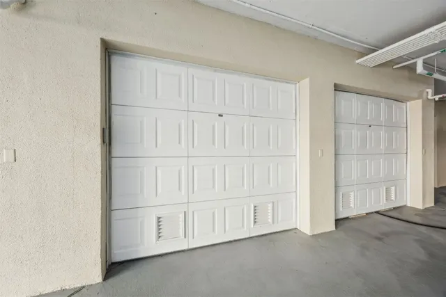 a view of a room with chairs