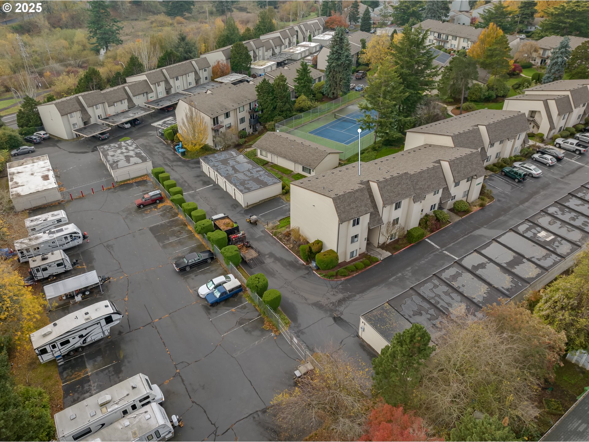 200 Southwest Florence Avenue, Unit D12 Gresham, OR 97080 - Photo 18 of 24 an aerial view of a house with a yard