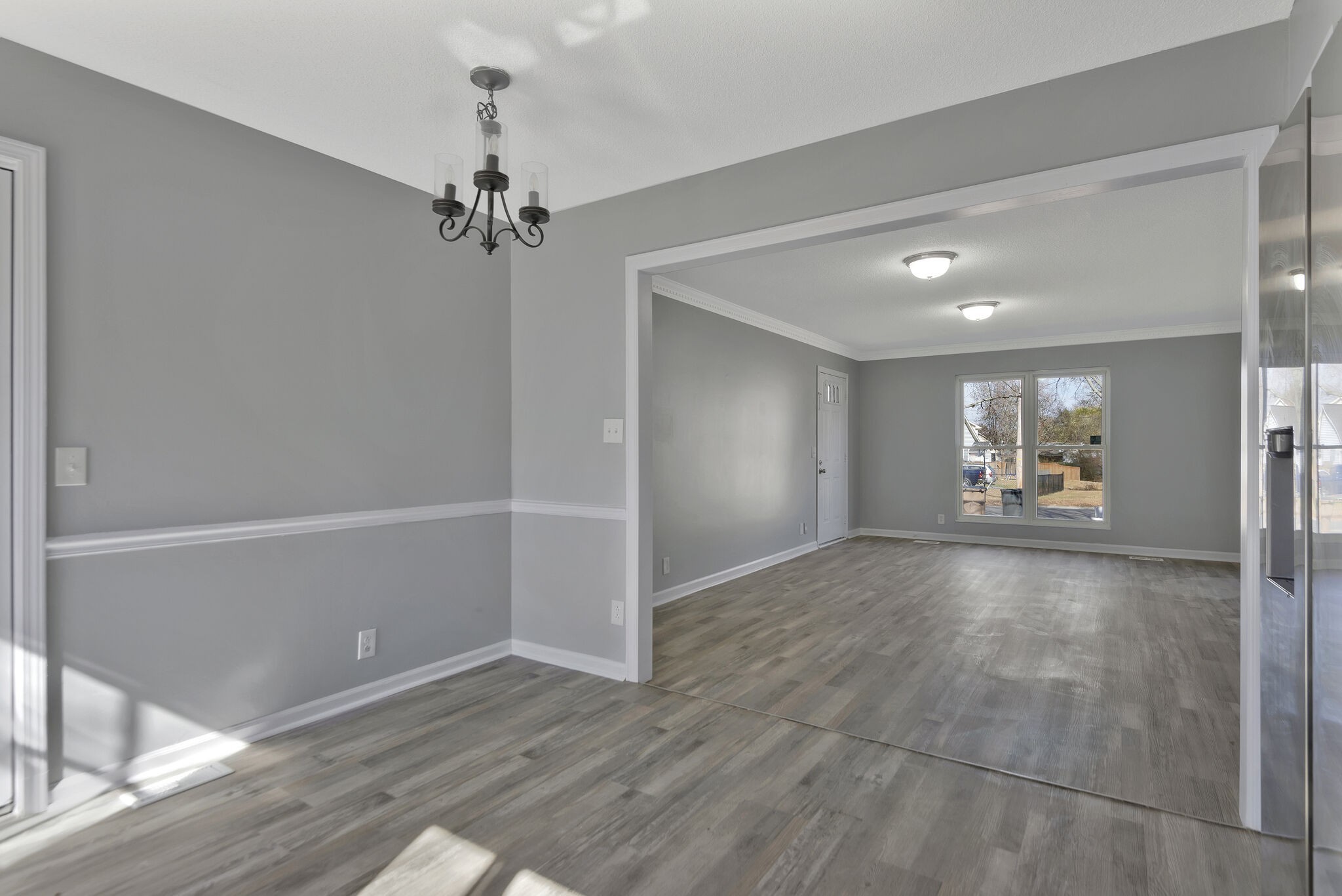 3005 Stone Bridge Road Antioch, TN 37013 - Photo 14 of 17 a view of livingroom with hardwood floor and ceiling fan