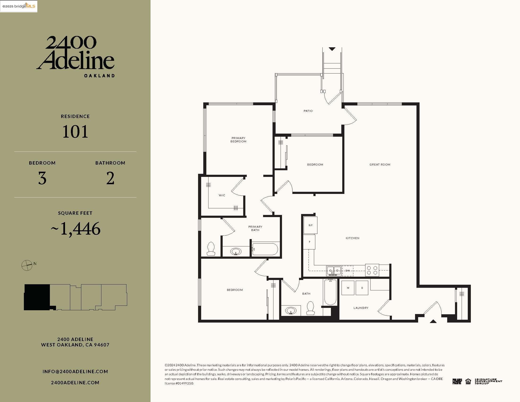2400 Adeline Street, Unit 101 Oakland, CA 94607 - Photo 17 of 17 a picture of floor plan