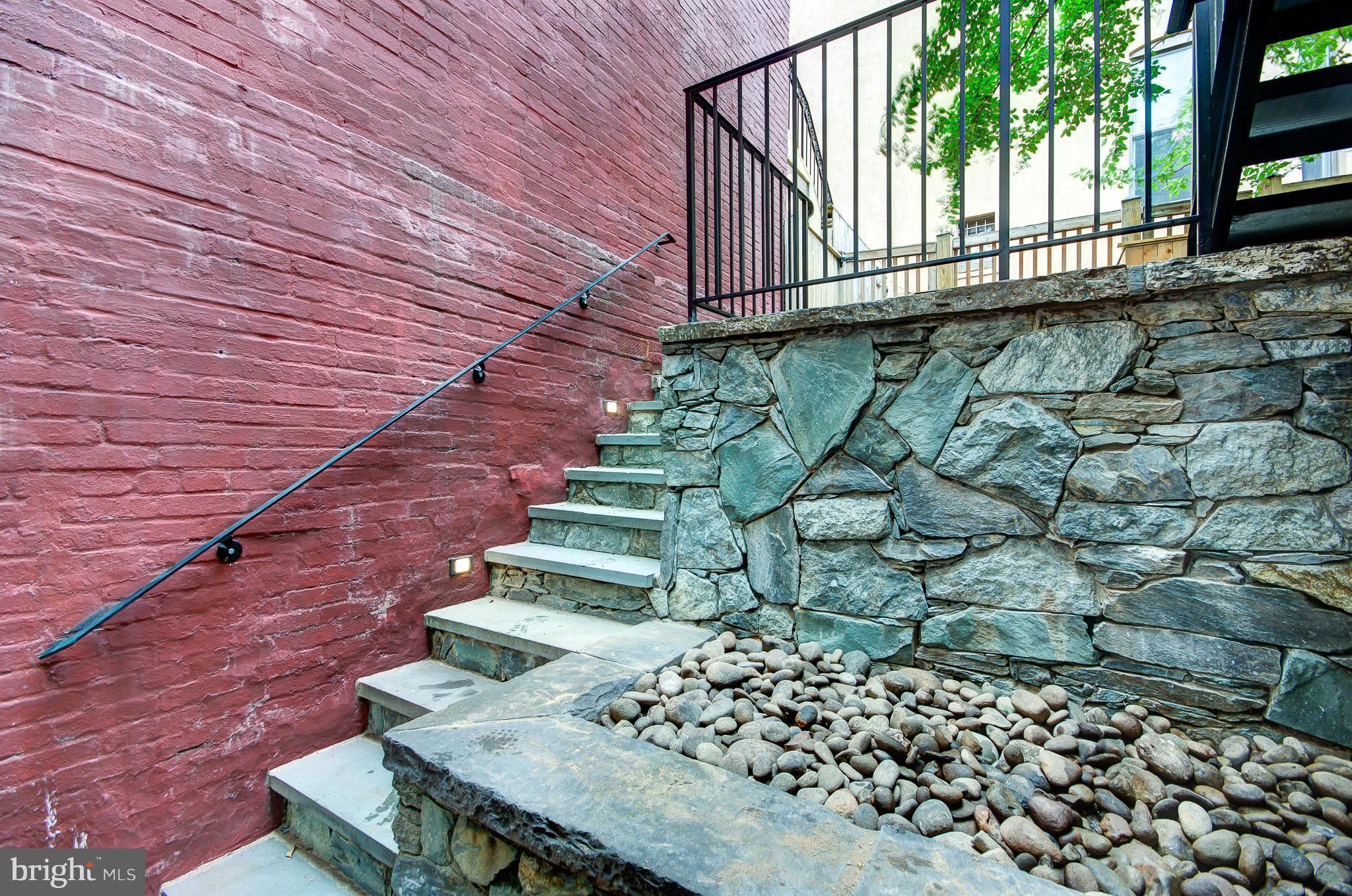 502 First Street Southeast Washington, DC 20003 - Photo 20 of 25 Stone Retaining Wall