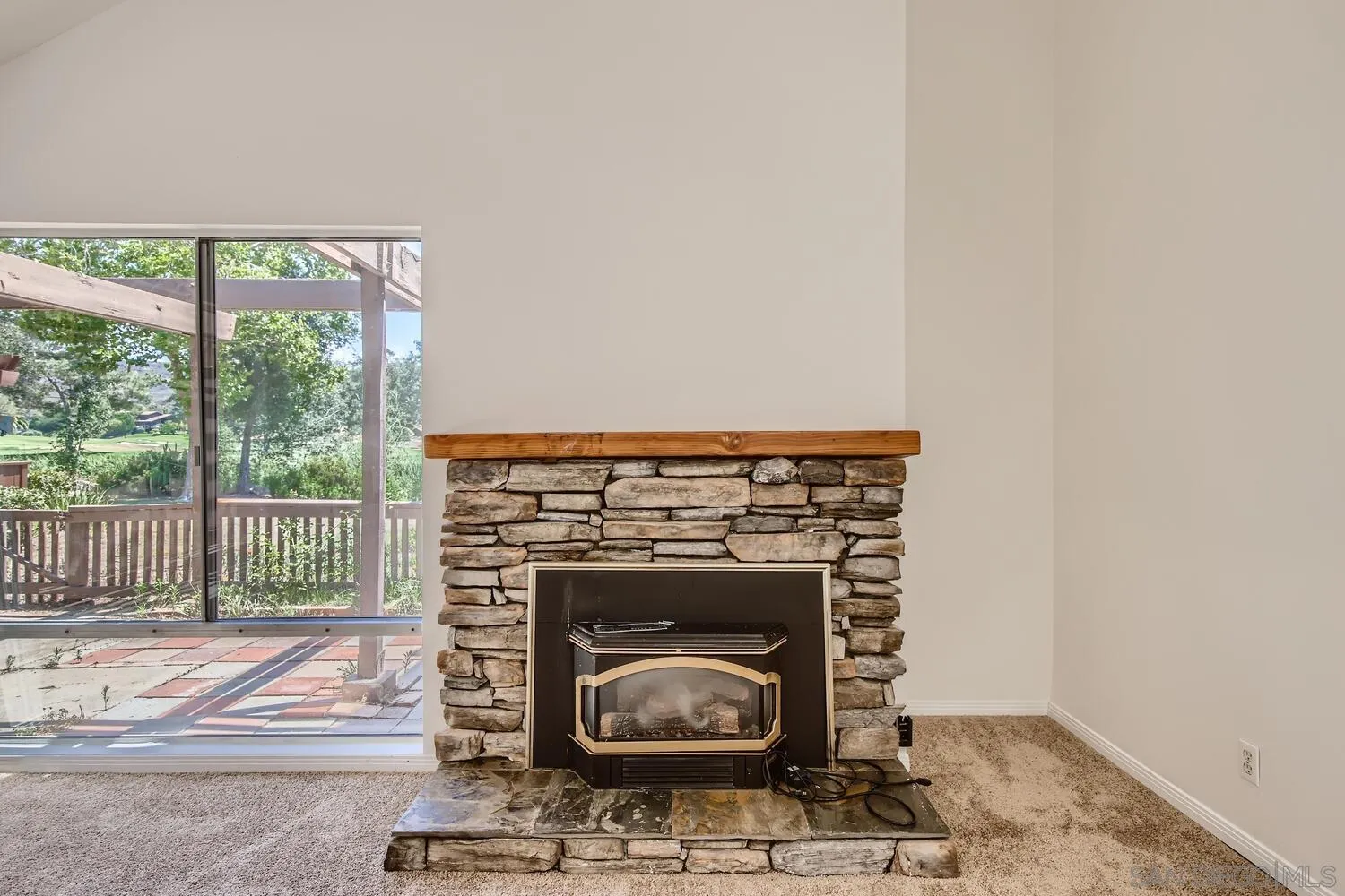 23949 Green Haven Lane Ramona, CA 92065 - Photo 8 of 28 a living room with furniture and a fireplace