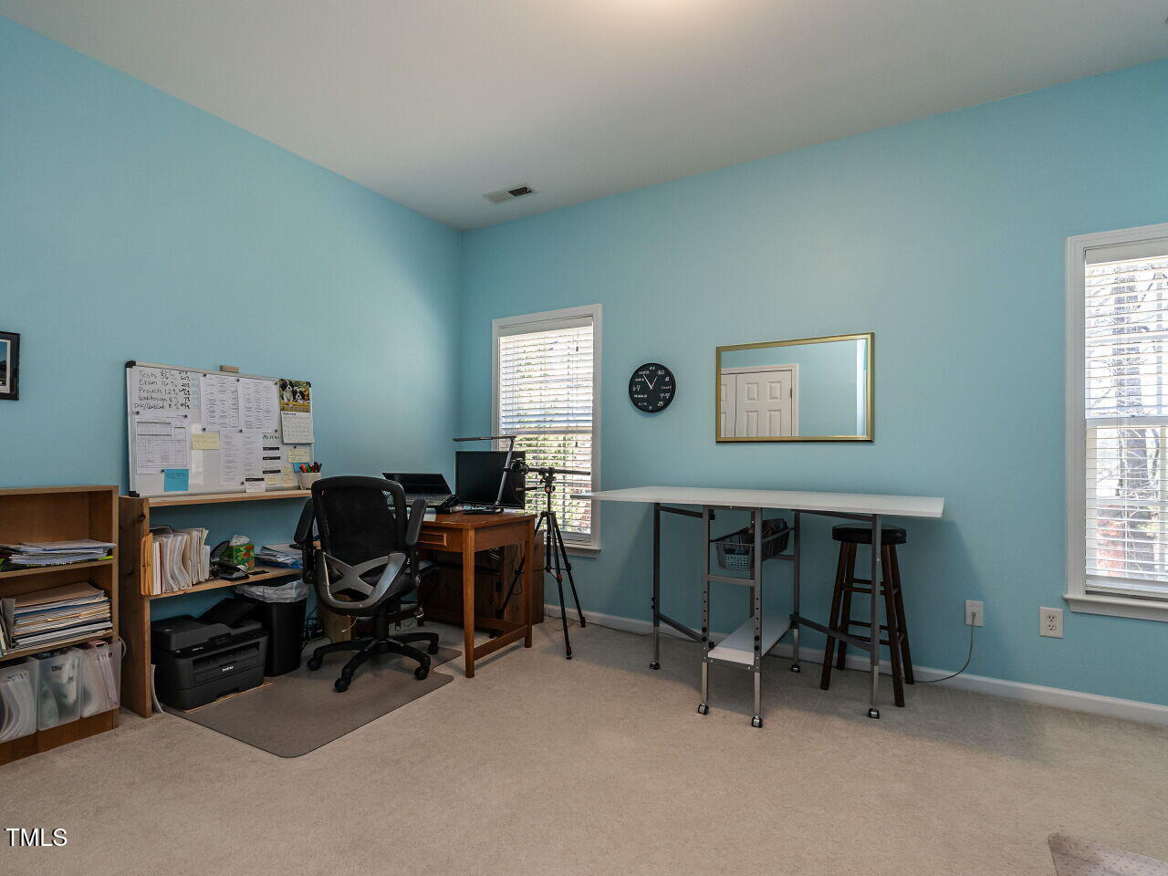 1028 Dotson Way Apex, NC 27523 - Photo 23 of 52 a workspace with furniture and window