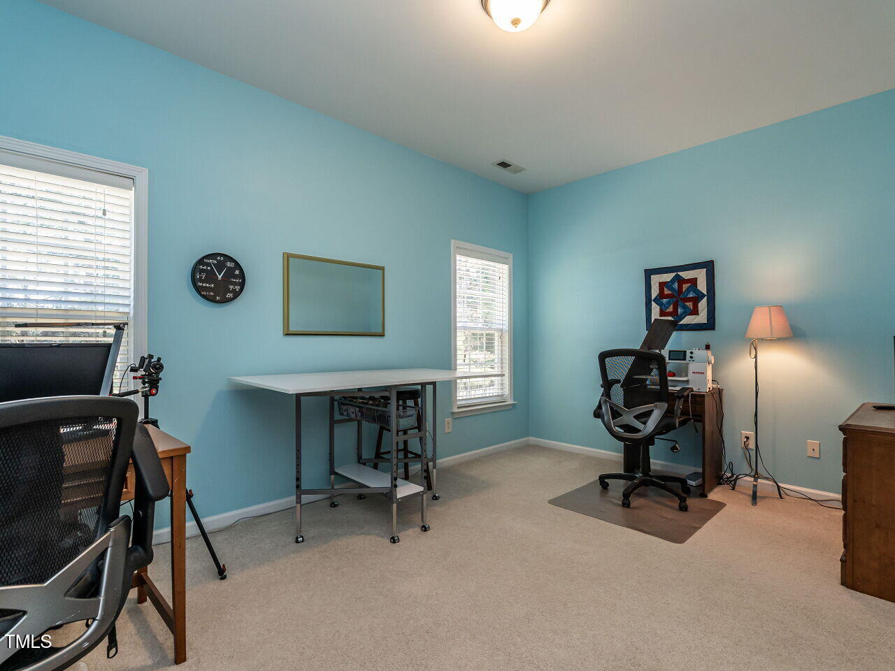 1028 Dotson Way Apex, NC 27523 - Photo 24 of 52 a view of a workspace with furniture