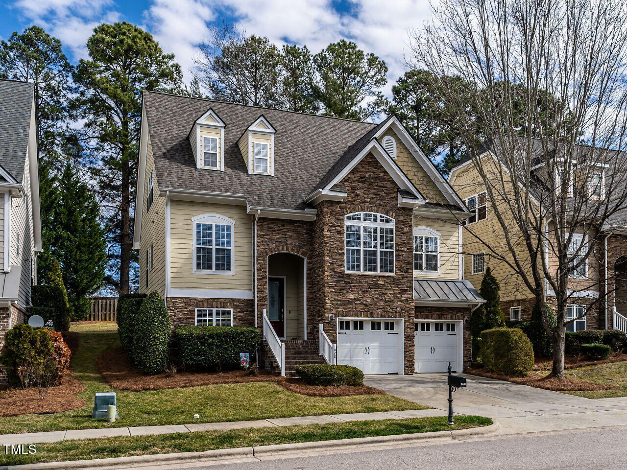 1028 Dotson Way Apex, NC 27523 - Photo 37 of 52 a front view of a house with a yard
