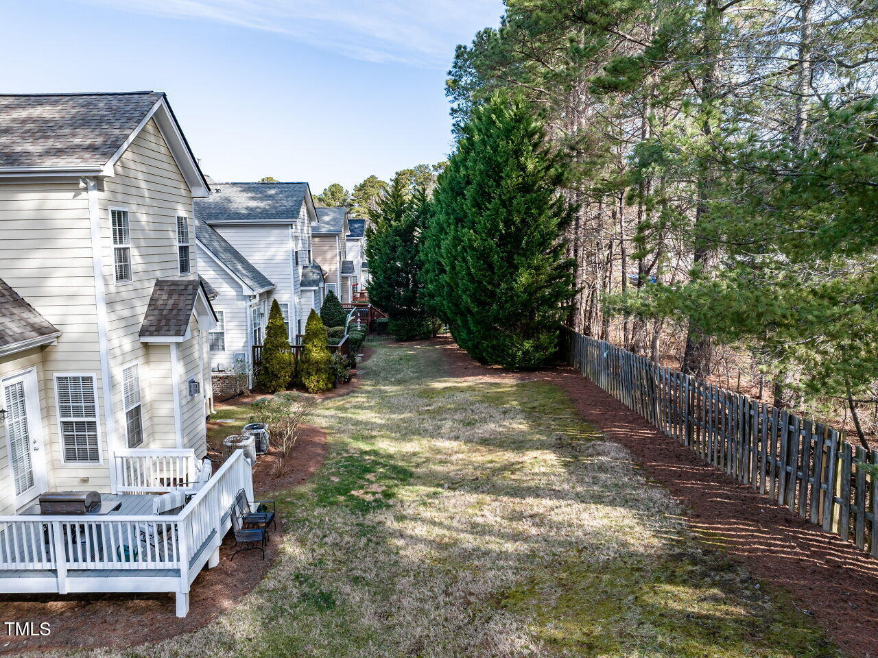 1028 Dotson Way Apex, NC 27523 - Photo 43 of 52 a view of a house with a balcony