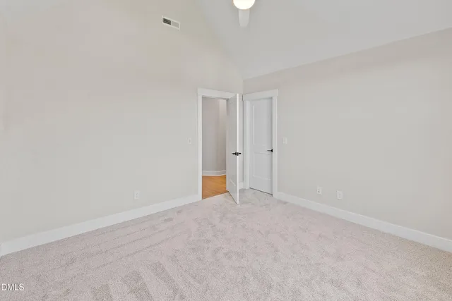 a view of empty room