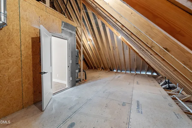 a view of a wooden deck