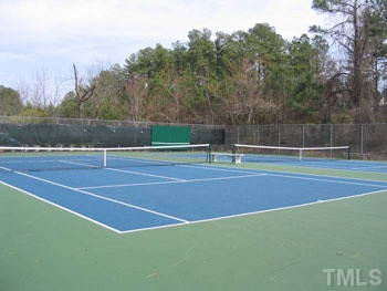 12400 Whartons Way Raleigh, NC 27613 - Photo 22 of 23 Tennis Court