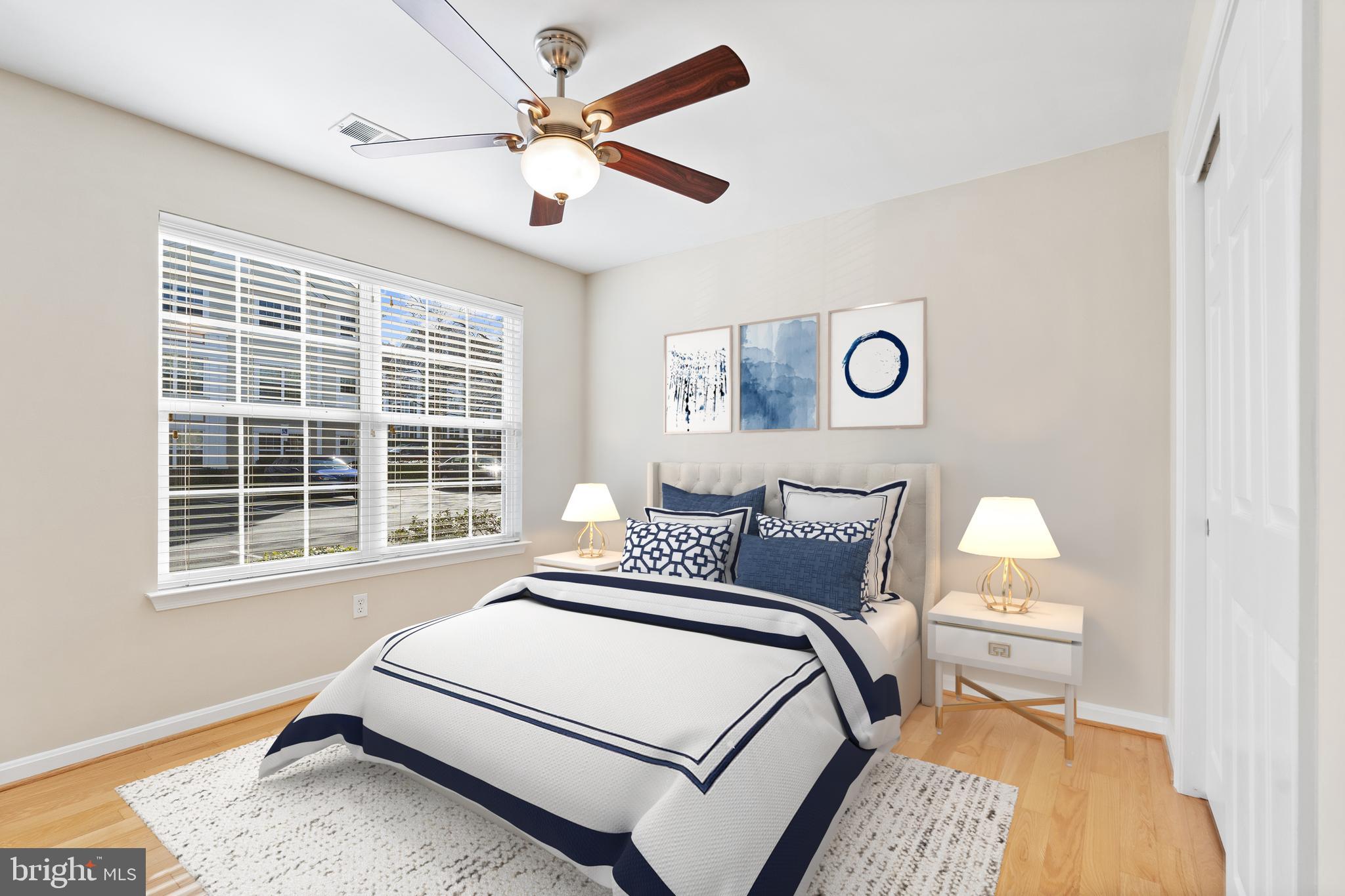 112 Kendrick Place, Unit 14 Gaithersburg, MD 20878 - Photo 21 of 37 2nd bedroom w/upgraded flooring. Ample closet.
