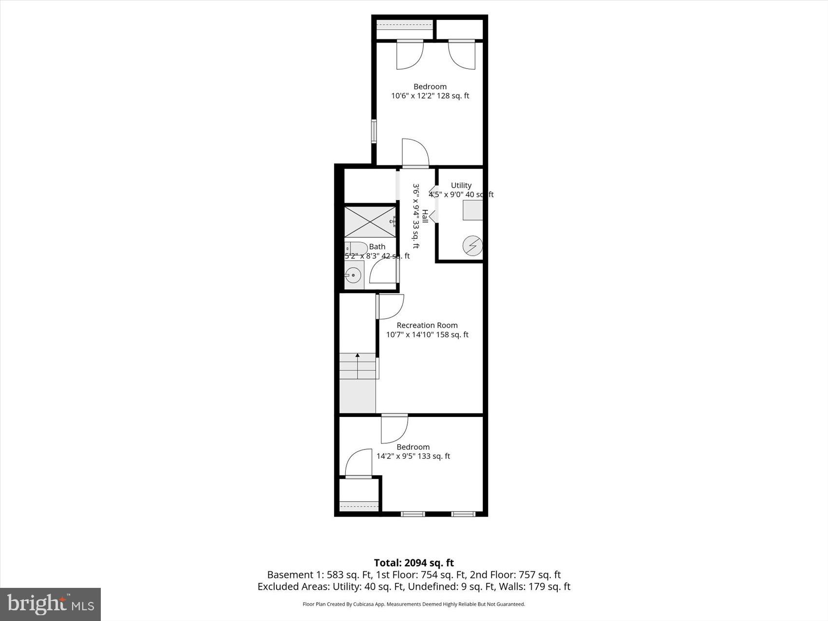 1743 Federal Street Baltimore, MD 21213 - Photo 46 of 47 a picture of a floor plan