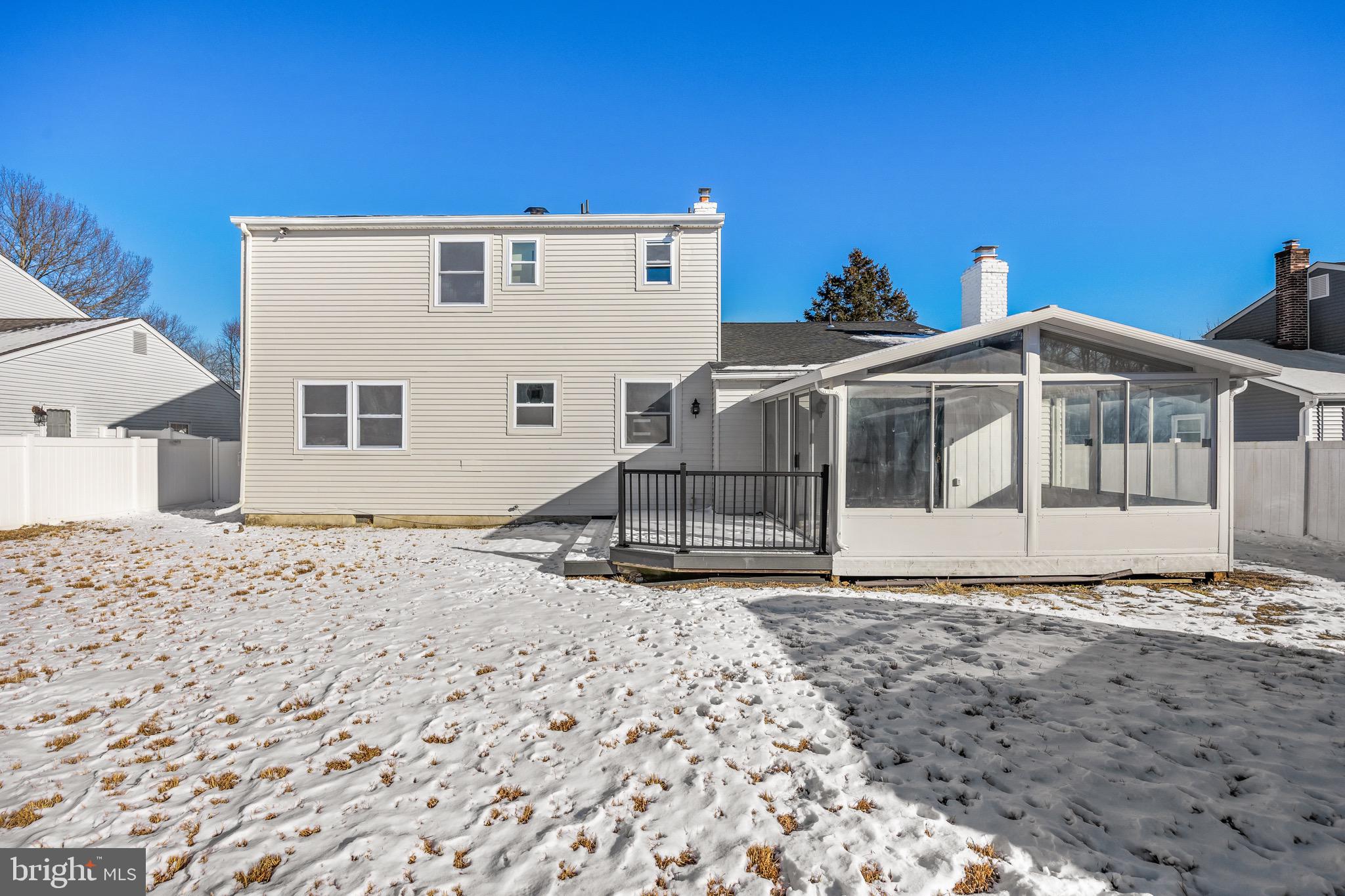 22 Willow Ridge Road Marlton, NJ 08053 - Photo 27 of 29 a view of a house with a snow