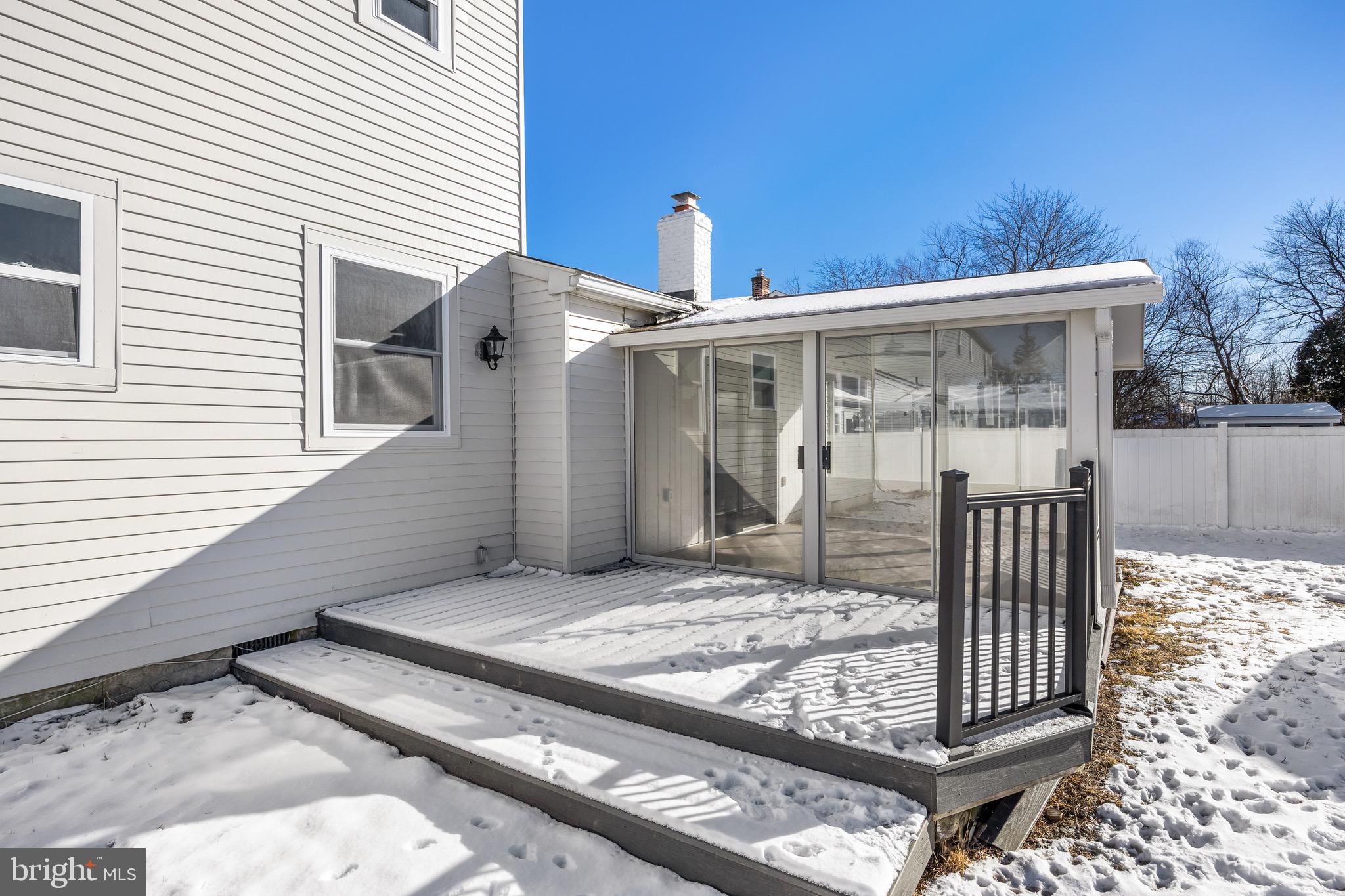 22 Willow Ridge Road Marlton, NJ 08053 - Photo 28 of 29 a view of a porch with a bench