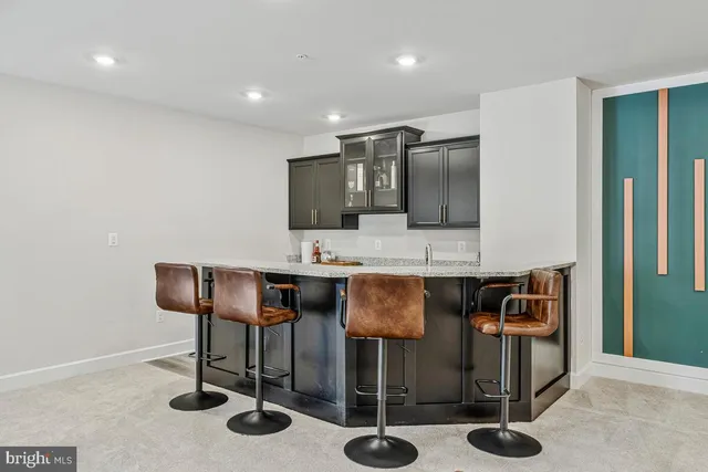 a view of a city with an ocean beach