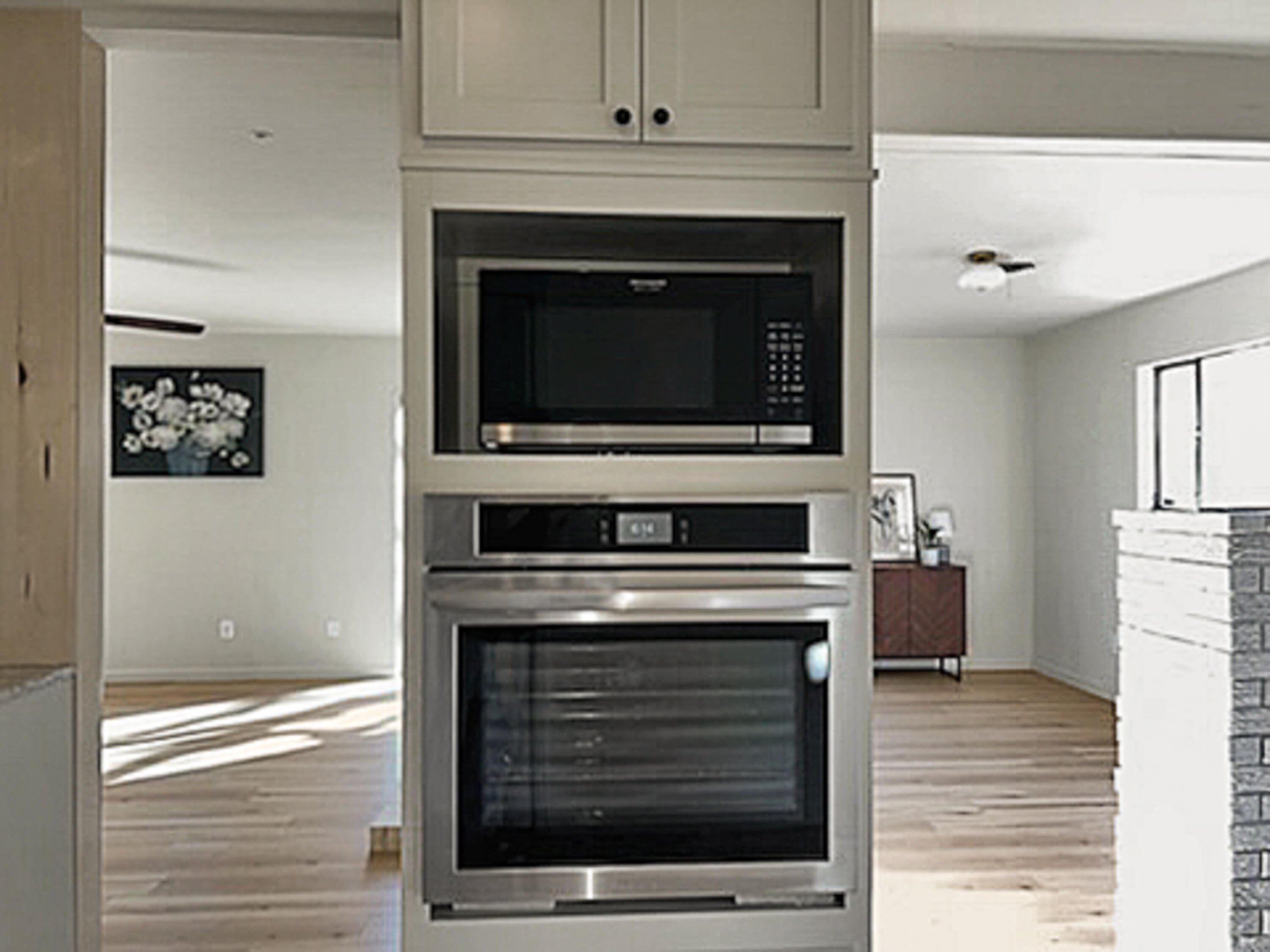 3625 59th Street Lubbock, TX 79413 - Photo 18 of 41 a stove top oven sitting inside of a kitchen