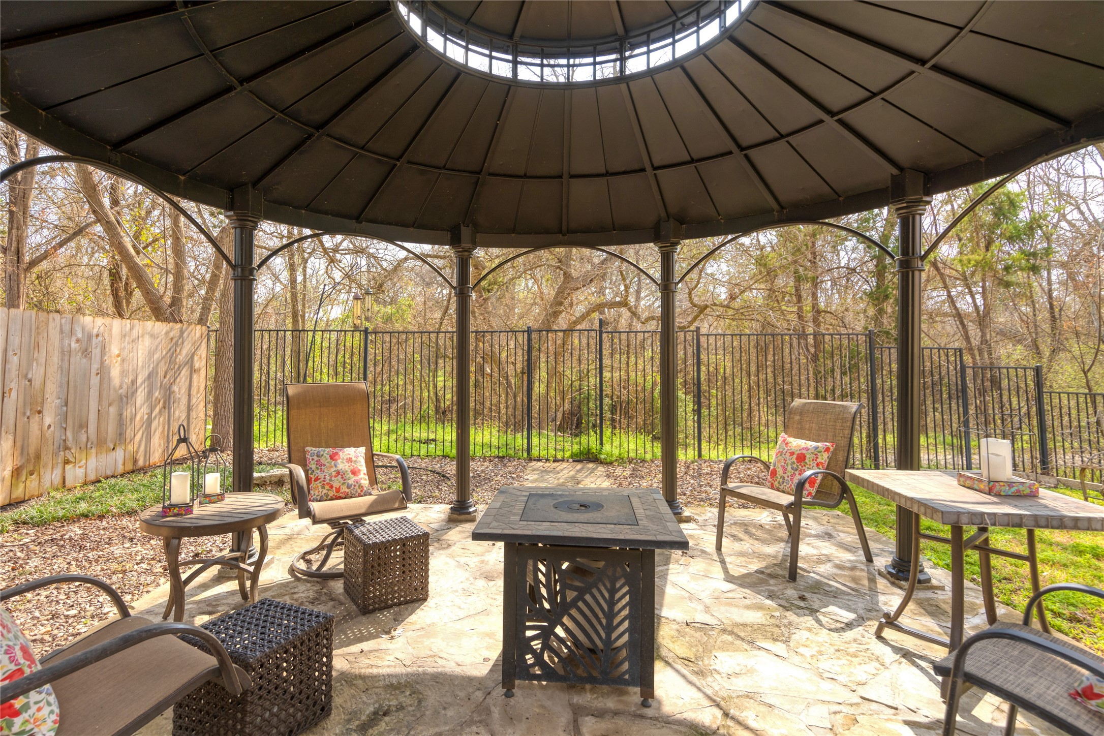 2011 Manada Trail Leander, TX 78641 - Photo 1 of 1 What a picturesque backdrop to be enjoyed all year long. Step into your own private gate to walk out into nature trails, Block house creek