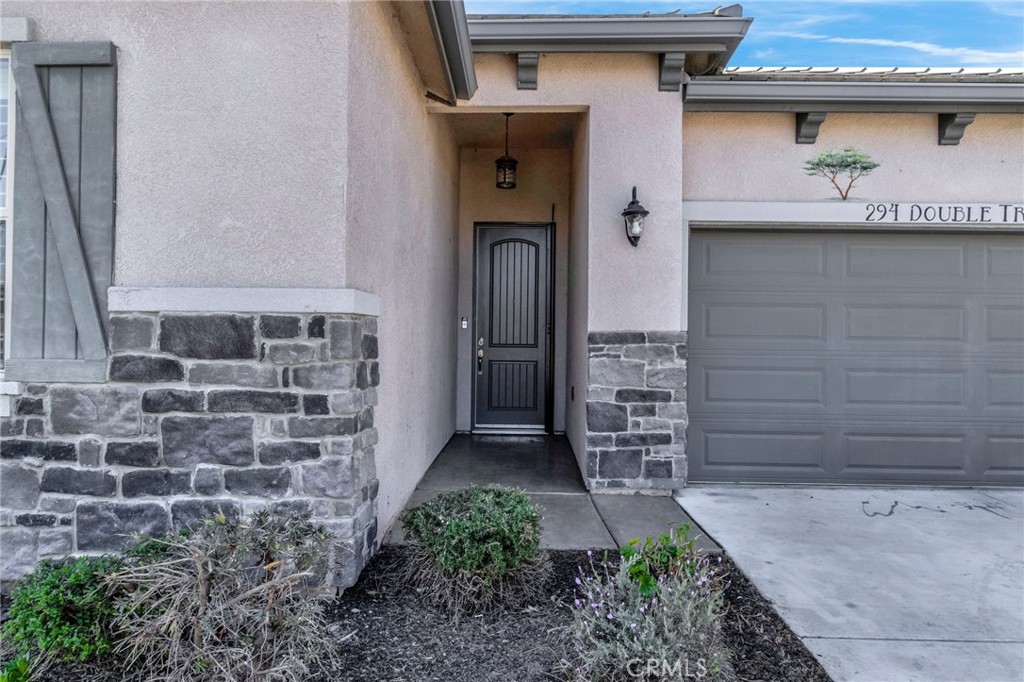 294 Double Tree Court Madera, CA 93637 - Photo 4 of 40 a front view of a house with a garden