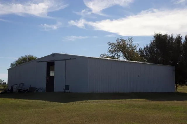 a backyard of house with green space