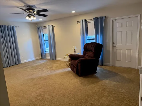 a view of empty room