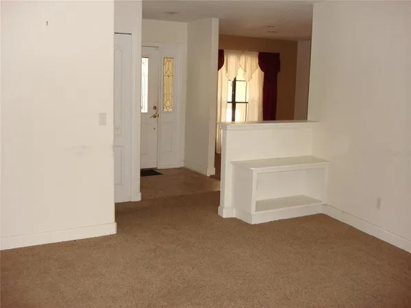 a backyard of a house