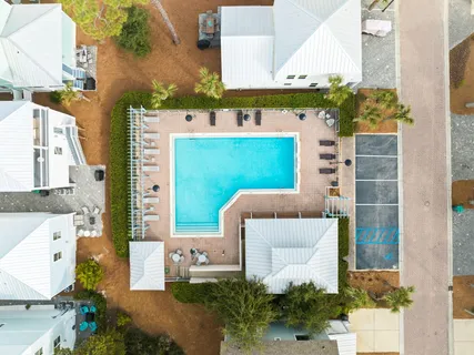 a front view of a house with outdoor space