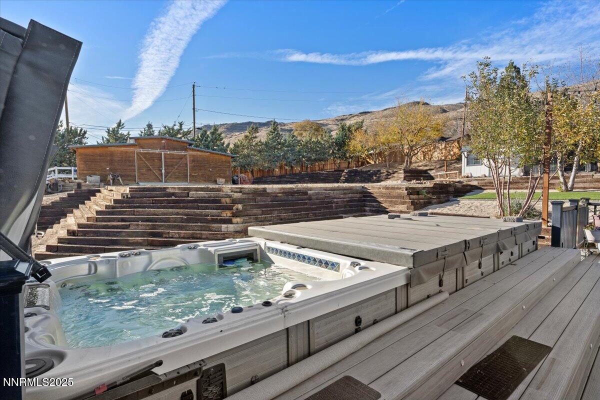 20855 Ames Lane Reno, NV 89521 - Photo 47 of 66 a view of a backyard with sitting area