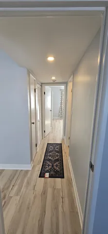a bathroom with a sink and a shower